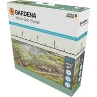 Abbildung von Micro Drip System Tropfbewässerung Set Gemüse /Blumenbeet 60m², Tropfer