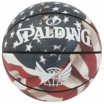 Abbildung von Spalding Basketball Rubber Stars &amp; Stripes