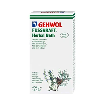 Abbildung von Gehwol Fusskraft Herbal Foot Bath 400g Refreshes, Softens and Deodorizes Feet