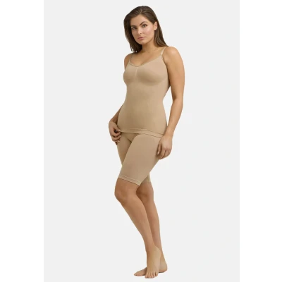 Abbildung von Falke Unterhemd/shirt, Damen, Größe: Medium, Camel