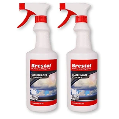 Abbildung von Brestol GLASREINIGER gebrauchsfertig 2X 750 ml (7590.1) Scheibenreiniger Fensterreiniger Spiegelreiniger Glasscheibenreiniger Windschutzscheibenreiniger Autoscheibenreiniger