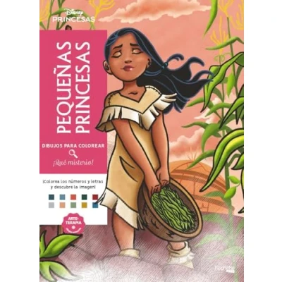 Abbildung von Dibujos para colorear, ¡qué misterio! Pequeñas princesas (Hachette HEROES DISNEY Arteterapia)