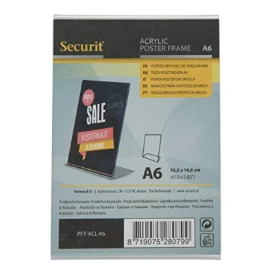 Abbildung von Securit Sichtkarton L 10,5 x 15 cm (A6)