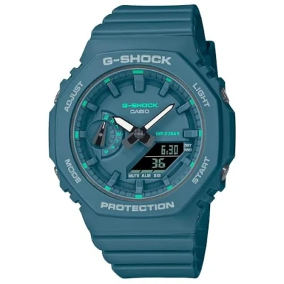 Abbildung von CASIO G SHOCK Chronograph GMA S2100GA 3AER, Quarzuhr, Armbanduhr, Damen, Herren, digital, bis 20 bar wasserdicht