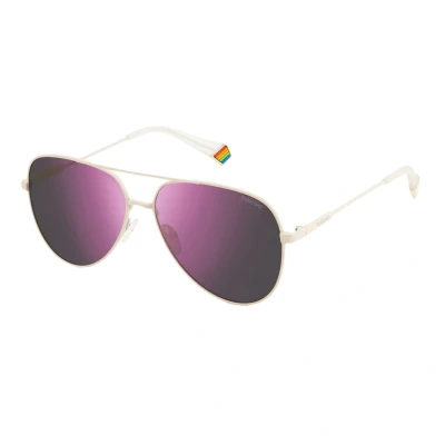 Abbildung von Polaroid Unisex Pld 6187/s Sunglasses, SZJ/AI IVORY, 60