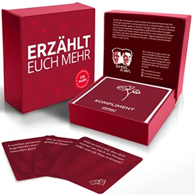 Abbildung von BrainBox Spiel, SIMON &amp; JAN Erzählt euch mehr Paare
