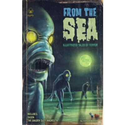 Abbildung von H.P. Lovecraft&#039;s Dagon and the Shadow Over Innsmouth: Illustrated Tales of Terror From Sea