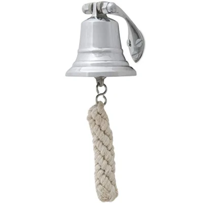 Abbildung von mare me Schiffsglocke Chrom 5cm