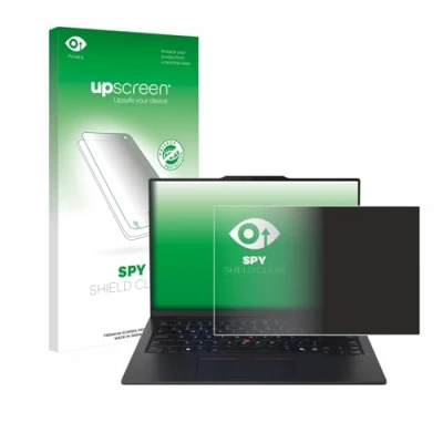 Abbildung von upscreen Anti Spy Blickschutzfolie für Lenovo ThinkPad X1 Carbon Gen 13 14&quot; Aura Edition Privacy Displayschutz Folie [Blaulichtfilter]