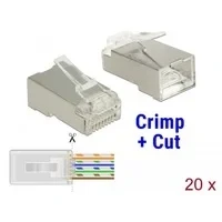 Abbildung von RJ 45 Crimp+Cut Stecker Cat.6 STP