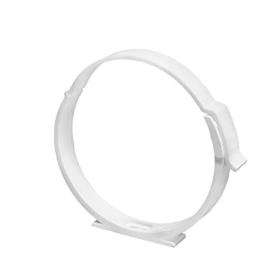 Abbildung von Rohrschelle Halter für Lüftungsrohr ABS fi 125 mm Abluftrohr Rundrohr