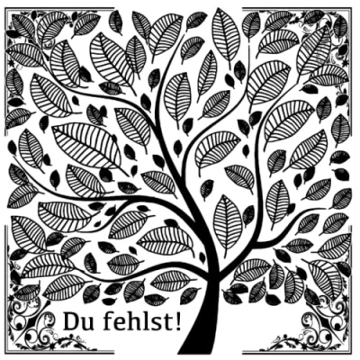 Abbildung von Du fehlst!: Ein Erinnerungs und Trauerbuch. Trauertagebuch zum Ausfüllen Erinnern zur Hilfe bei der Trauerbewältigung mit Lebensbaum Motiv