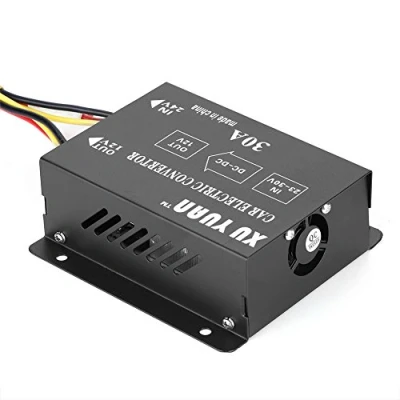 Abbildung von Inverter Da 24 A 12 Auto Konverter 24V Zu 12V Car Truck Dc Auf Stromrichter Wechselrichter Spannungsreduzierer Abwärtstransformator(24V to 12V/30A/360W)