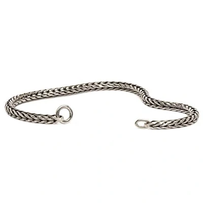 Abbildung von Trollbeads Sterling Silber Armband 23 cm TAGBR 00014,silber(Sterling Silver Bracelet)