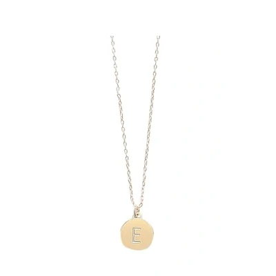 Abbildung von Kate Spade New York Mini Anhänger „E“, golden