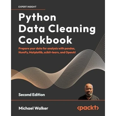 Abbildung von Python data Cleaning Cookbook: Prepare your for analysis with pandas, NumPy, Matplotlib, scikit learn, and OpenAI