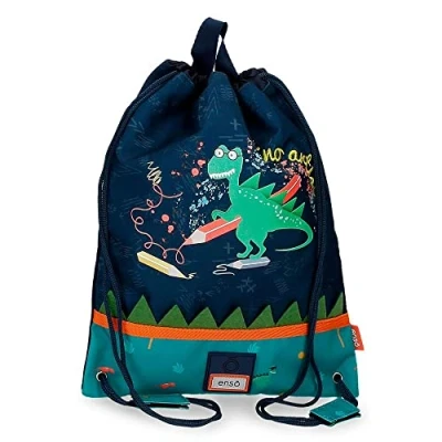 Abbildung von Enso Dino artist Multicolor Lunch Bag 27x34x10 cm Polyester