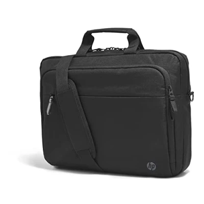Abbildung von HP Renew Laptop Umhängetasche 15,6 Zoll schwarz aus Ocean Bound Plastic (OBP)