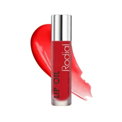 Abbildung von Plumping Collagen Lip Oil Cherry 4 ml, Vegan Infused with Macadamia Jojoba Oil, Deep Hydration for Fuller Looking Pout, Ultra Nourishing Formula Supple and Silky Lips