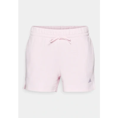 Abbildung von adidas Sportswear Essentials Small LOGO FEEL COZY kurze Sporthose, Damen, Größe: Small, Clear pink/white