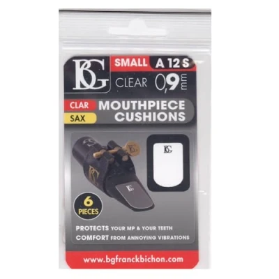Abbildung von BG Bissplättchen klein transparent 0,9 mm (6 Stk.)