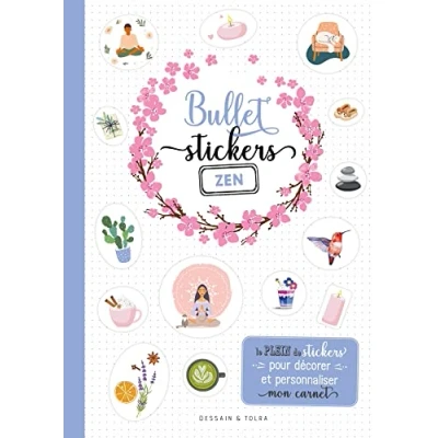 Abbildung von Bullet stickers Zen: Le plein de pour décorer et personnaliser mon carnet