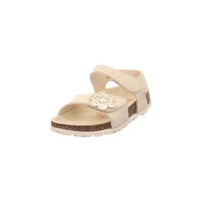 Abbildung von Superfit Mädchen Fussbettpantoffel Sandale, Gold 9710, 36 EU Weit