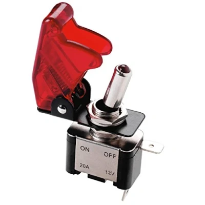 Abbildung von Sumex KFZ Schalter, EIN/Aus mit roter LED, Rot