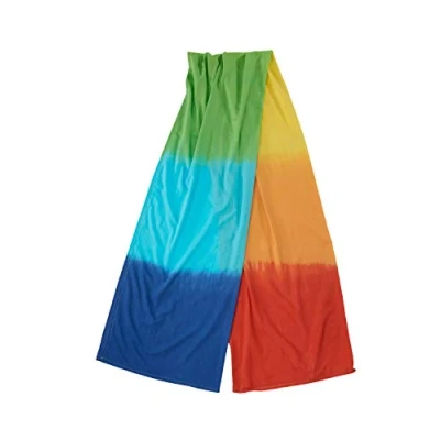 Abbildung von Bio Spieltuch 100% Baumwolle (kbA) GOTS zertifiziert, Regenbogen, 115 x 280 cm