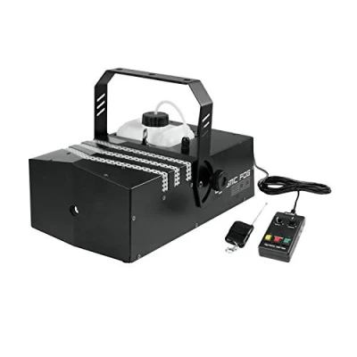 Abbildung von EUROLITE Dynamic Fog 1200 Nebelmaschine DMX Maschine mit Watt Leistung, Funkfernsteuerung und Timercontrol