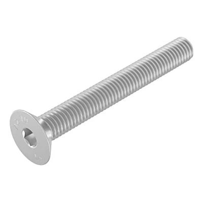 Abbildung von SECCARO Senkschraube M6 x 50 mm, Edelstahl V2A VA A2, DIN 7991 / ISO 10642, Innensechskant, 20 Stück