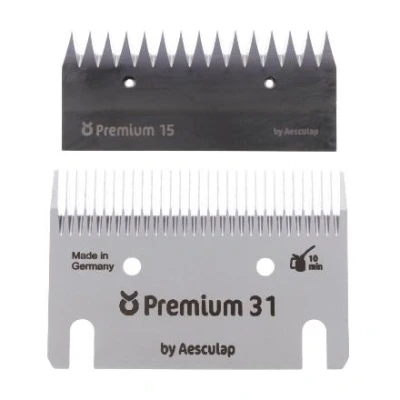 Abbildung von Schermesser Set Premium Rind/Pferd 31/15 Zähne