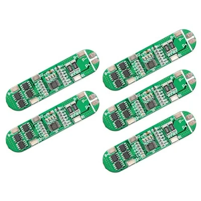 Abbildung von TECNOIOT 5 Stück 4S 6A 16V Li Ion Lithium 18650 BMS PCM Batterieschutzplatine