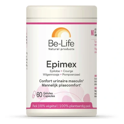 Abbildung von Be Life Epimex Kapseln mit Zink, Selen &amp; Kürbiskernextrakt 60 Stück