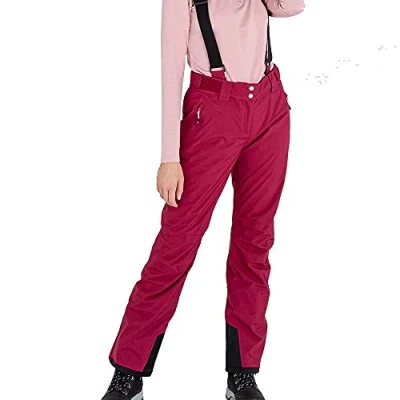 Abbildung von Dare2B Effused II wasserdichte, atmungsaktive Hose für Damen aus recyceltem Gewebe, Rot Beetroot