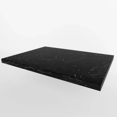 Abbildung von Kuechen preisbombe Arbeitsplatte 80 cm 38 mm Marmur Roma matt Küche Siena, Monza, Arona