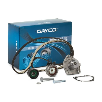 Abbildung von DAYCO KTBWP7590 Wasserpumpe + Zahnriemensatz FIAT: Ducato III Bus, Freemont, Kastenwagen, ALFA ROMEO: Giulietta Schrägheck, 147