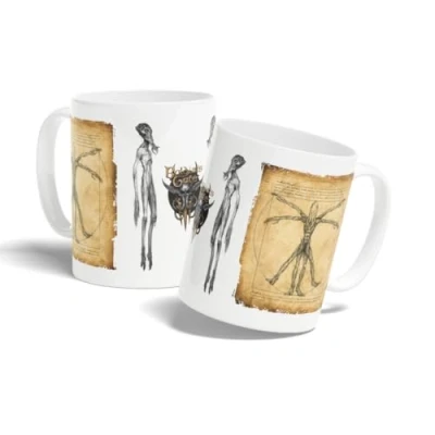 Abbildung von Konix Dungeons &amp; Dragons Tasse Keramiktasse 320 ml Baldur’s Gate Motiv Weiß