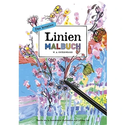 Abbildung von Das kreative Linienmalbuch: Kreativ entspannen und dabei einzigartige Kunstwerke erschaffen mit inversem Malen