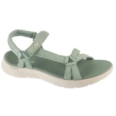 Abbildung von Skechers GO WALK FLEX SANDAL SUBLIME X Sandale, Sommerschuh, Sandalette, Klettschuh, mit Goga Mat Footbed