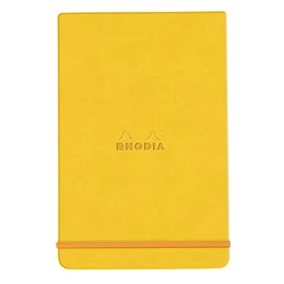 Abbildung von Rhodia 194369C Notizbuch Webnotepad 9x14 cm, 96 Blatt abtrennbar liniert 90 g, 1 Stück, Narzissen