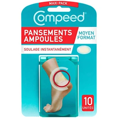 Abbildung von 10 pansements ampoules moyen format