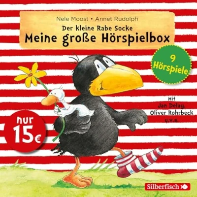 Abbildung von Silberfisch Verlag Hörspiel Der kleine Rabe Socke Meine große Hörspielbox (9 Hörspiele)