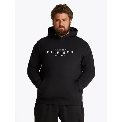 Abbildung von Tommy Hilfiger Hoody Sweatshirt, Herren, Größe: 5XL, Black