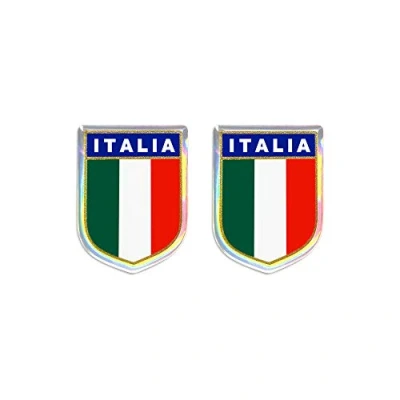 Abbildung von Quattroerre 458 Sticker Italia Scudetto, rechteckig, klein CP