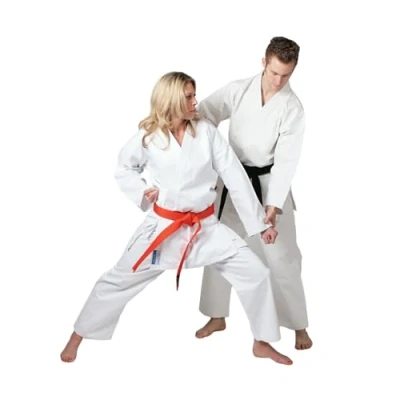Abbildung von DEPICE Unisex Erwachsene KIHON Karateanzug, weiß, 100cm