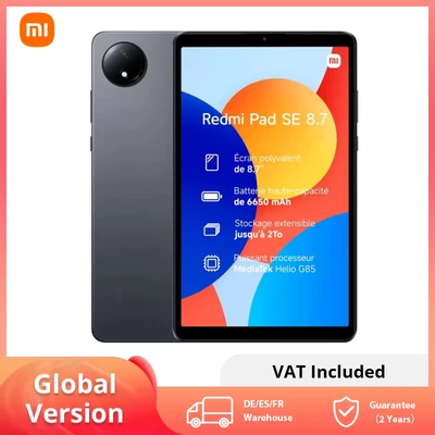 Abbildung von Xiaomi Redmi Pad SE Tablet 8.7 Zoll 4 GB + 128 Auflösung 1200 x 2000, 90 Hz Display, Akku 8000 mAh, 10 W Fast Charging WiFi Grey