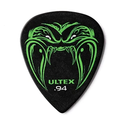 Abbildung von JIM DUNLOP Plektrum Ultex Hetfield&#039;s Black Fang 0,94mm 24 Stück, Schwarz