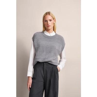 Abbildung von bugatti Tshirt basic, Damen, Größe: Large, Grau