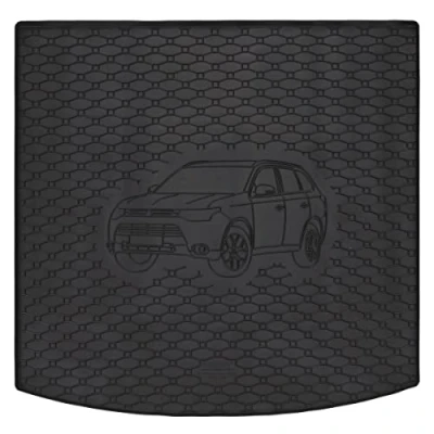 Abbildung von AZUGA Kofferraummatte Gummi passend für Mitsubishi Outlander ab 9/2012 2021, SUV